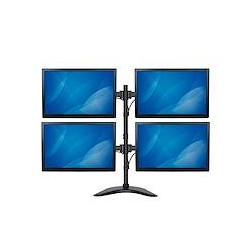 BASE DE SOPORTE AJUSTABLE VESA PARA 4 MONITORES DE HASTA 27 PULGADAS - STARTECH.COM MOD. ARMBARQUAD
