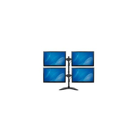 BASE DE SOPORTE AJUSTABLE VESA PARA 4 MONITORES DE HASTA 27 PULGADAS - STARTECH.COM MOD. ARMBARQUAD