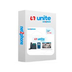 EXTENSION ILIMITADA - NET2PHONE -PARA CONMUTADOR TELEFONICO EN LA NUBE UNITE DE 51 A 100 USUARIOS - LICENCIA POR USUARIO - RENT