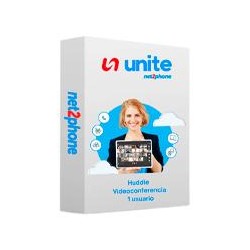 VIDEO CONFERENCIA  - NET2PHONE - HUDDLE  - LICENCIA POR USUARIO - RENTA MENSUAL  - ENTREGA ELECTRONICA