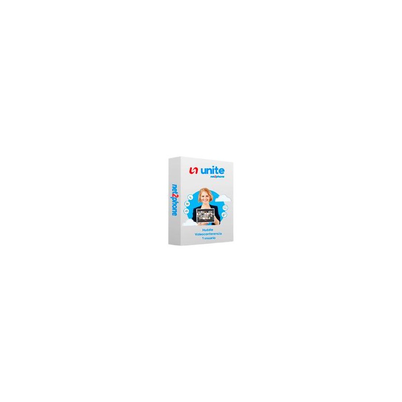 VIDEO CONFERENCIA  - NET2PHONE - HUDDLE  - LICENCIA POR USUARIO - RENTA MENSUAL  - ENTREGA ELECTRONICA