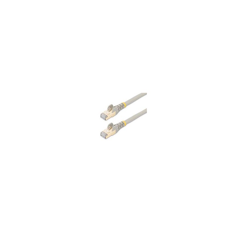 CABLE 4M CAT6A ETHERNET GRIS - CABLE DE RED SNAGLESS BLINDADO 10 GIGABIT RJ45 POE DE 100W