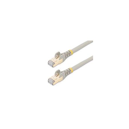CABLE 4M CAT6A ETHERNET GRIS - CABLE DE RED SNAGLESS BLINDADO 10 GIGABIT RJ45 POE DE 100W