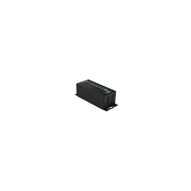 HUB CONCENTRADOR USB DE 7 PUERTOS CON ADAPTADOR DE CORRIENTE - CON PROTECCIóN ESD DE 350W- HUB INDUSTRIAL USB 3.0 STARTECH