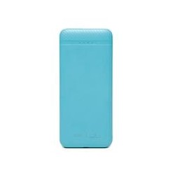 POWER BANK 10,000 MAH CARGA RAPIDA 22.5W CON CABLE USB-C INTEGRADO, BOLT AZUL PERFECT CHOICE