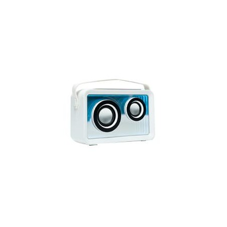 BOCINA INALAMBRICA TRANSPARENTE CON CENTRO DE CARGA PARA SMARTPHONE LOOPSTAR PERFECT CHOICE
