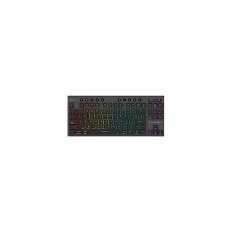 TECLADO GAMER DOMINATE EXPERT GK959 / INALAMBRICO DUAL / MECANICO / ILUMNACION RGB / RECARGABLE / 87 TECLAS / WIN - MAC - ANDRO