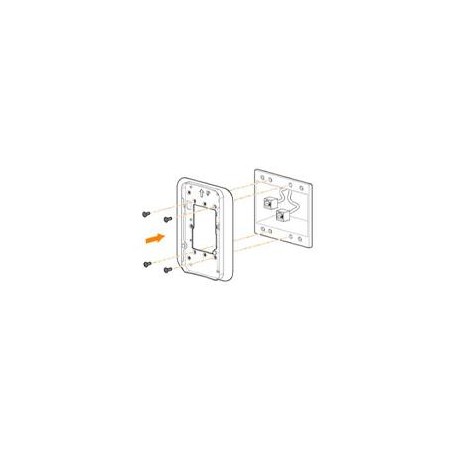 KIT DE MONTAJE HPE ARUBA S0J43A HPE ARUBA NETWORKING AP-600H-MNT2 DUAL HANG WALL-BOX MOUNT KIT (S0J43A)