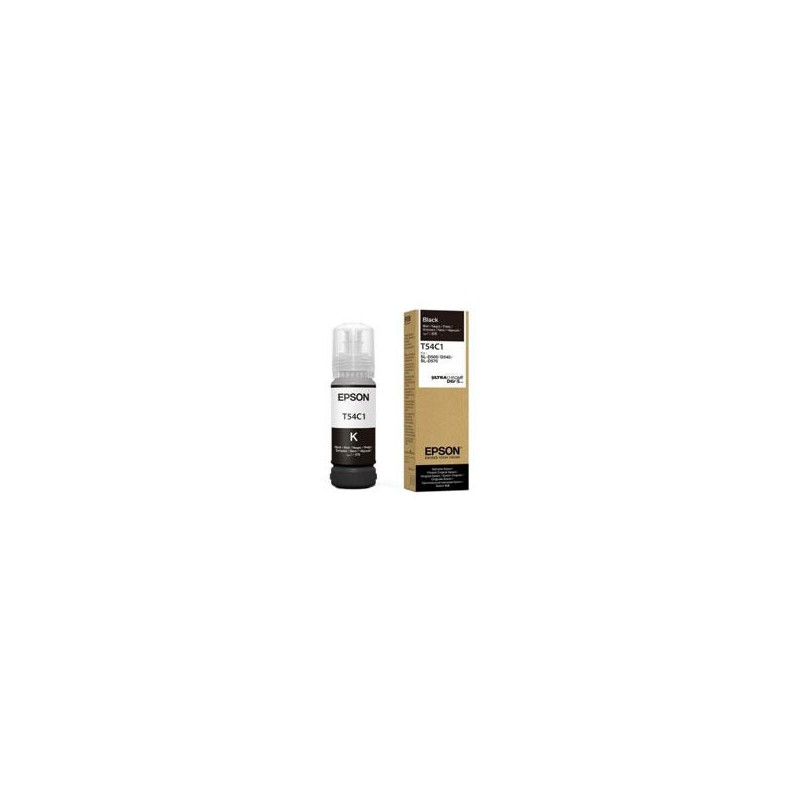 BOTELLA DE TINTA EPSON MODELO T54C ULTRACHROME D6R-S NEGRO, PARA PLOTTER D570 (70ML)
