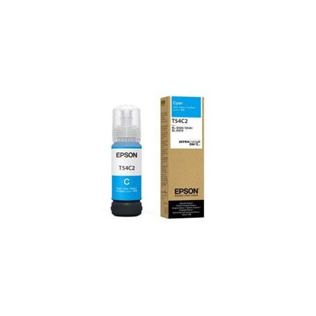 BOTELLA DE TINTA EPSON MODELO T54C ULTRACHROME D6R-S CYAN, PARA PLOTTER D570 (70ML)