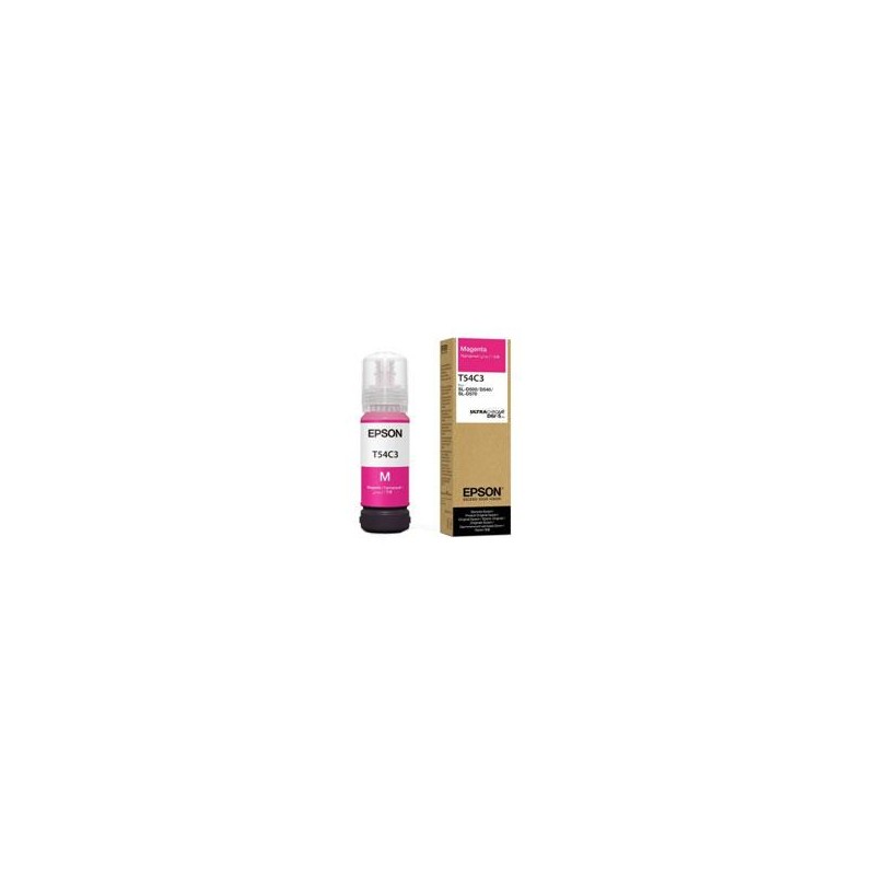 BOTELLA DE TINTA EPSON MODELO T54C ULTRACHROME D6R-S MAGENTA, PARA PLOTTER D570 (70ML)