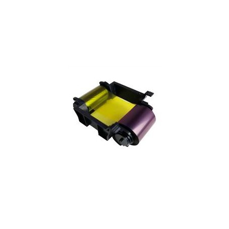 CINTA DE IMPRESIÓN A COLOR CMYKO CON RECUBRIMIENTO TRANSPARENTE PARA DASCOM DC-240  300 IMÁGENES, INCLUYE RODILLO DE LIMPIEZA