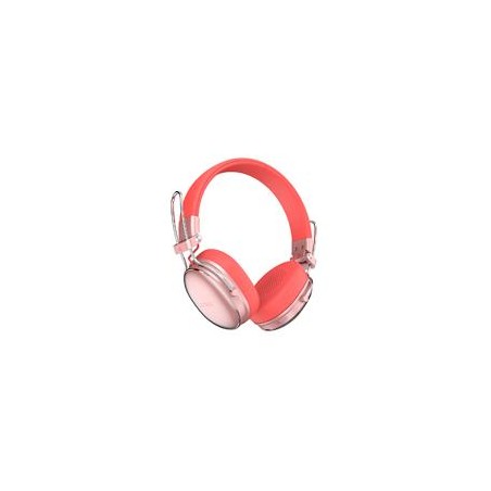 AUDIFONOS ACTECK LUXE CHIC HP710 / DIADEMA / INALAMBRICOS / BT 5.4 / MICROFONO OMNIDIRECCIONAL / 20 HZ A 20 KHZ / BATERIA 30 HR