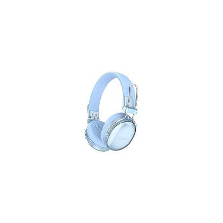 AUDIFONOS ACTECK LUXE CHIC HP710 / DIADEMA / INALAMBRICOS / BT 5.4 / MICROFONO OMNIDIRECCIONAL / 20 HZ A 20 KHZ / BATERIA 30 HR