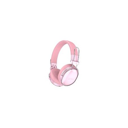 AUDIFONOS ACTECK LUXE CHIC HP710 / DIADEMA / INALAMBRICOS / BT 5.4 / MICROFONO OMNIDIRECCIONAL / 20 HZ A 20 KHZ / BATERIA 30 HR