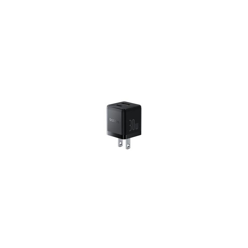 ORGANIZADOR DE CABLES BASEUS 3CLIPS MAGNETICOS, COLOR NEGRO