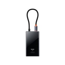 HUB TIPO C DE 8 PUERTOS BASEUS, 1- HDMI 4K60HZ,1-USB 3.0,2- USB 2.0, 1- PD,1- RJ45,1-SD/TF