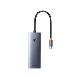 HUB TIPO C FLITE SERIES HUB DE 7 PUERTOS BASEUS HDMI4K60HZ1USB3,03PD1SD/TF1COLOR GRIS
