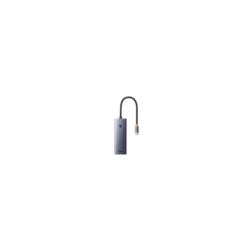 HUB TIPO C FLITE SERIES HUB DE 7 PUERTOS BASEUS HDMI4K60HZ1USB3,03PD1SD/TF1COLOR GRIS