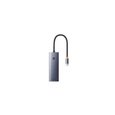 HUB TIPO C FLITE SERIES HUB DE 7 PUERTOS BASEUS HDMI4K60HZ1USB3,03PD1SD/TF1COLOR GRIS