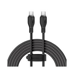 CABLE DE CARGA RPIDA BASEUS, TIPO C A TIPO C, CABLE DE CARGA 100 W, 5 A, 1,2 M, COLOR NEGRO