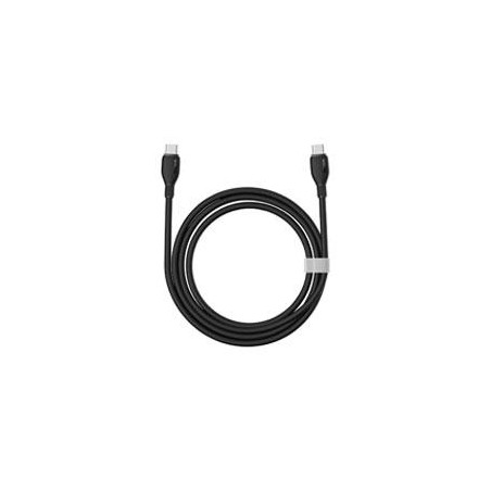 CABLE DE CARGA RPIDA BASEUS, TIPO C A TIPO C, CABLE DE CARGA 100 W, 5 A, 2 M, COLOR NEGRO