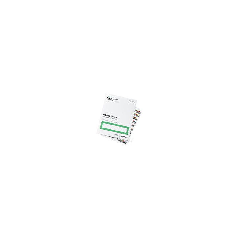 HPE LTO-9 RW BAR CODE LABEL PACK