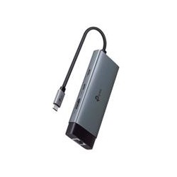 ADAPTADOR HUB | TP-LINK | UH6120C | 6 EN 1 | 1 PUERTO USB-C ENTRADA | 1 PUERTO HDMI 4K | 1 PUERTO ETHERNET GIGABIT | 1 PUERTO U