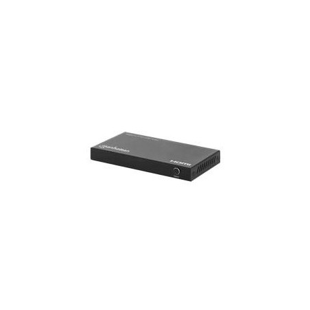 SPLITTER/MANHATTAN/208222/SWITCH HDMI 4K@60HZ, 3 ENTRADAS COMPACTO NEGRO