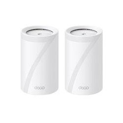 ROUTER INALÁMBRICO MESH INTERIOR PARA HOGAR | TP-LINK | DECO BE65(2-PACK) | TRIPLE BANDA WI-FI 7 BE9300 MBPS | 2 PUERTO 2.5 GIG