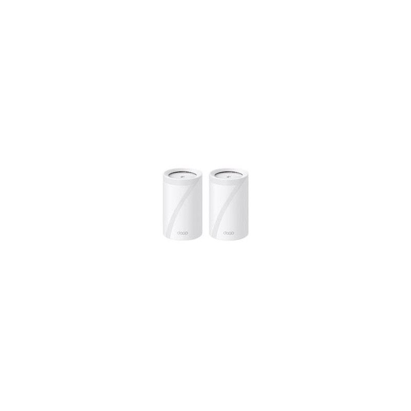 ROUTER INALÁMBRICO MESH INTERIOR PARA HOGAR | TP-LINK | DECO BE65(2-PACK) | TRIPLE BANDA WI-FI 7 BE9300 MBPS | 2 PUERTO 2.5 GIG