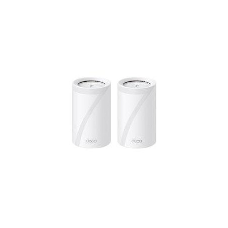 ROUTER INALÁMBRICO MESH INTERIOR PARA HOGAR | TP-LINK | DECO BE65(2-PACK) | TRIPLE BANDA WI-FI 7 BE9300 MBPS | 2 PUERTO 2.5 GIG