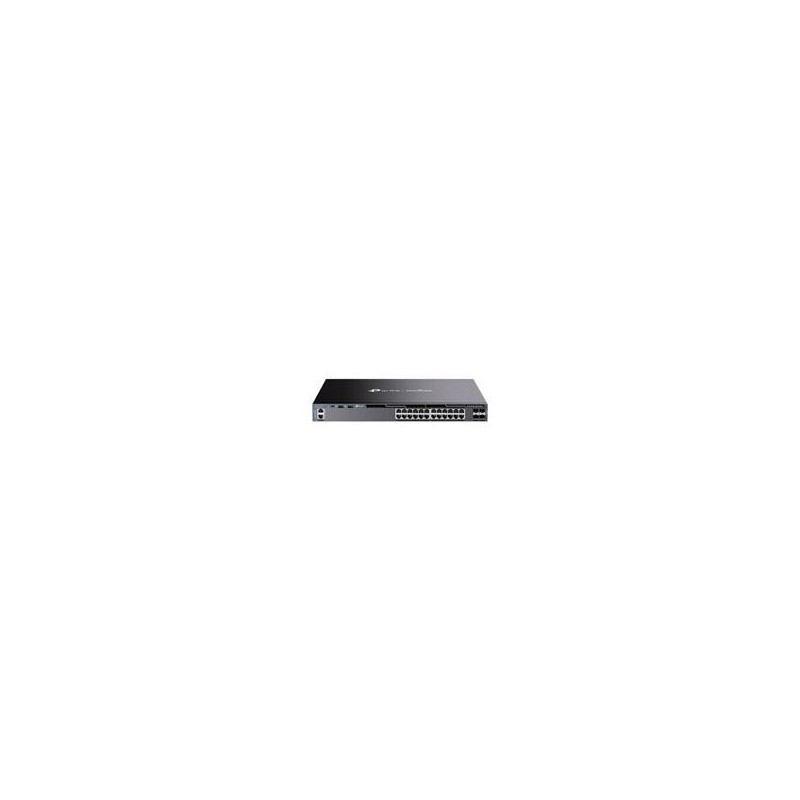 SWITCH OMADA L3 SDN | TP-LINK | SG6428X | 24 PUERTOS GIGABIT | 4 PUERTOS SFP+ | FUNCIONES RIP | VVRP | SERVIDOR DHCP | ADMINIST