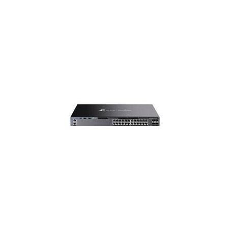 SWITCH OMADA L3 SDN | TP-LINK | SG6428X | 24 PUERTOS GIGABIT | 4 PUERTOS SFP+ | FUNCIONES RIP | VVRP | SERVIDOR DHCP | ADMINIST