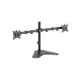 SOPORTE ACTECK ENFORCE ZONE-B SM425 / PARA 2 MONITORES / MONITOR 17 A 32 PULG / MAX 9 KG POR BRAZO / VESA 75 - 100 / INCLINACIO