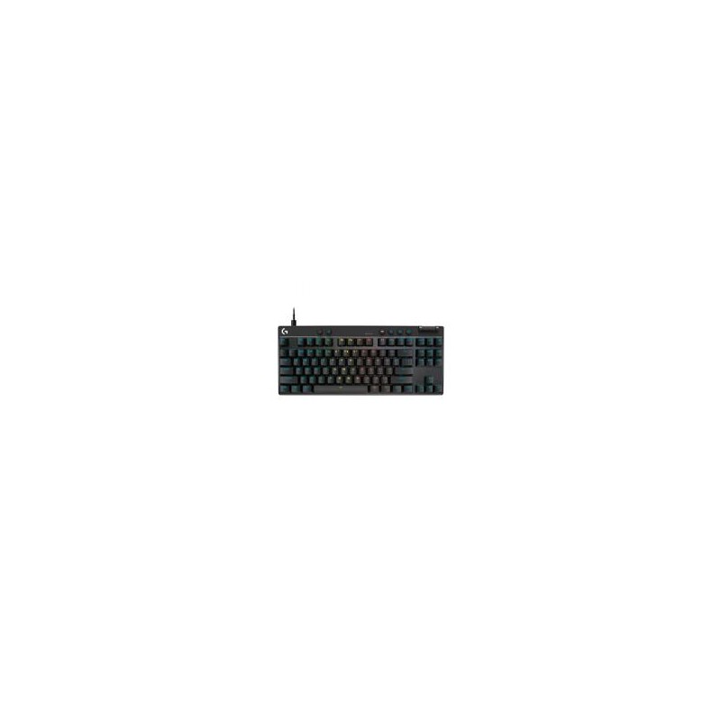 TECLADO GAMING LOGITECH PRO X TKL RAPID USB RGB NEGRO