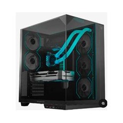 GABINETE GAMER BALAM RUSH TANK MAJESTIC 7600 / MEDIA TORRE / ATX/MICRO ATX- MINI ITX / VENTILADORES ARGB / TRIPLE PANEL DE CRIS