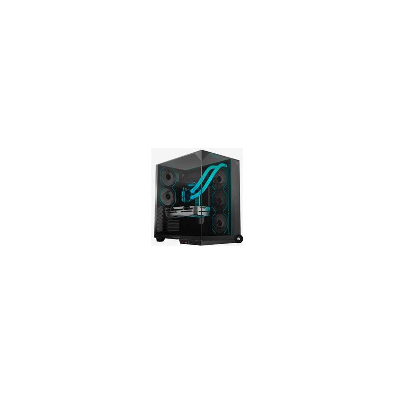 GABINETE GAMER BALAM RUSH TANK MAJESTIC 7600 / MEDIA TORRE / ATX/MICRO ATX- MINI ITX / VENTILADORES ARGB / TRIPLE PANEL DE CRIS