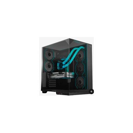 GABINETE GAMER BALAM RUSH TANK MAJESTIC 7600 / MEDIA TORRE / ATX/MICRO ATX- MINI ITX / VENTILADORES ARGB / TRIPLE PANEL DE CRIS