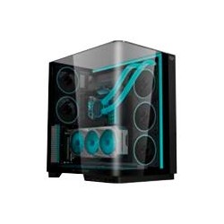 GABINETE GAMER BALAM RUSH TANK EXPERT CURVE 7800 / MEDIA TORRE / ATX/MICRO ATX- MINI ITX / VENTILADORES ARGB Y TIRAS LED / PANE
