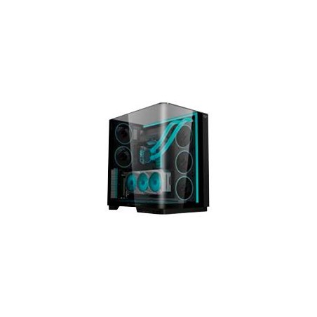 GABINETE GAMER BALAM RUSH TANK EXPERT CURVE 7800 / MEDIA TORRE / ATX/MICRO ATX- MINI ITX / VENTILADORES ARGB Y TIRAS LED / PANE