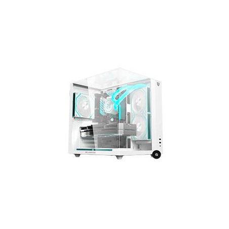 GABINETE GAMER BALAM RUSH TANK MAJESTIC 6600 / MEDIA TORRE / ATX/MICRO ATX- MINI ITX / VENTILADORES ARGB 3X120 MM / TRIPLE PANE