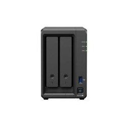 NAS SYNOLOGY DS725+ /2 BAHIAS NUCLEO DOBLE HASTA 3.1 GHZ, 1 PTO LAN GIGA, 1 PTO LAN 2.5GBE/4 GB DDR4/ HOT-SWAP/SOPORTA 40 TB /S