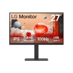 MONITOR PC LG B2B 27BA750-B FHD 27 IPS,USB-C Y RJ45,1920X1080,100HZ,16:9,BRILLO 250NITS,SRGB99%,TR5MS,CONTR 1300:1,KVM,HDMI,DIS