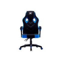 SILLA / VORAGO, START THE GAME / CGC301-BL, TELA, RECLINABLE, NEGRO/AZUL