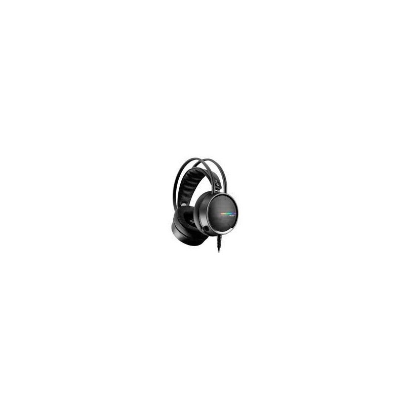 DIADEMA GAMER / VORAGO START THE GAME / HS-502, 3.5MM, RGB, 50MM, NEGRO