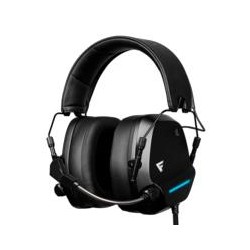 DIADEMA / GAME FACTOR / HSG550 CONEXIÓN POR USB / MICRÓFONO AJUSTABLE / SURROUND 7.1 /  NEGRO