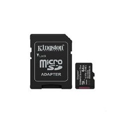 MEMORIA FLASH MICRO SD KINGSTON SDXC CANVAS SELECT PLUS 64GB 100MB/S UHS-I U1 V10 C/ADAPTADOR (SDCS3/64GB)