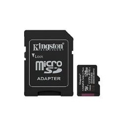 MEMORIA FLASH MICRO SD KINGSTON SDXC CANVAS SELECT PLUS 128GB 150MB/S UHS-I U1 V10 C/ADAPTADOR (SDCS3/128GB)