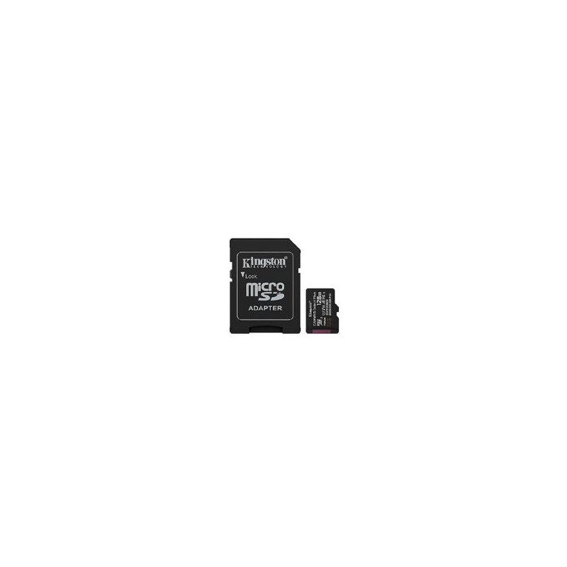 MEMORIA FLASH MICRO SD KINGSTON SDXC CANVAS SELECT PLUS 128GB 150MB/S UHS-I U1 V10 C/ADAPTADOR (SDCS3/128GB)